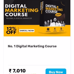 No. 1 Digital Marketing Course