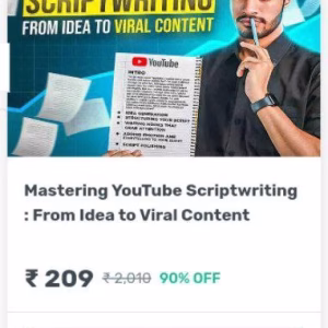 Mastering YouTube Scriptwriting : From Idea to Viral Content