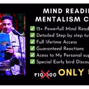 MIND READING AND MENTALISM COURSE BY - ABHAY SHARMA