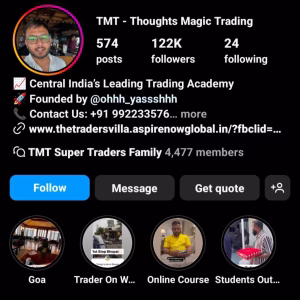 TMT – Thoughts Magic Trading – Basic to Advance Premium Course