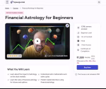 Harshubh Shah Financial Astrology For Beginners Course