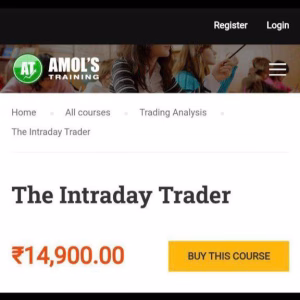 Amol's Training The Intraday Trader Course