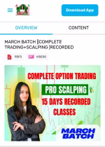 Monika India bull March Batch complete Trading + Scalping Course