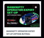 Hunting Trader Banknifty Operator Set - Up ( Option Buying )