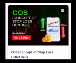 Hunting Trader COS ( Concept Of Stop loss Hunting)