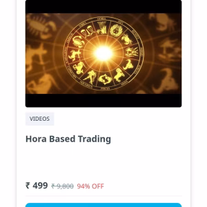 Market Geometry by Prateem Tungare Course Hora Based Trading