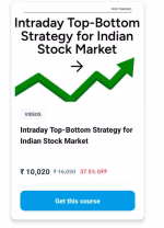 MSG TRADING Intraday Top-Bottom Startegy For Indian Stock Market