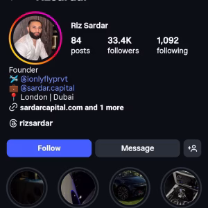 Rizsardar ( Sardarfx ) Cours