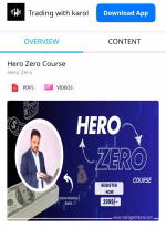 Trading With Karol Hero Zero  Course