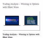 Trading Analysis – Winning in Options with Elliott Wave