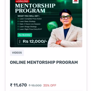 Vinbull Trading Online Mentorship Program