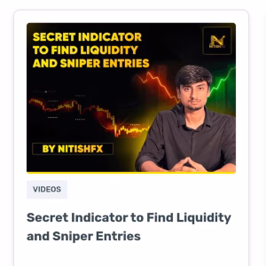 Nitishfx Secret Indicator to Find Liquidity and Sniper Entries