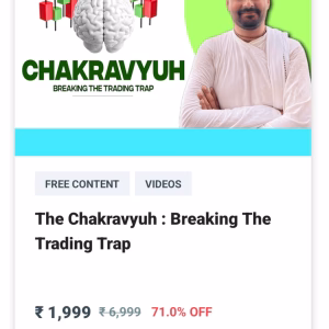 Biharidas Trading The Chakravyuh : Breaking The Trading Trap