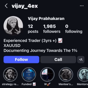 Vijay Prabhakaran ( Vijay_4ex ) Course - Xau Btc Startegy