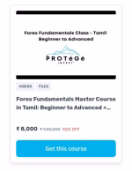 Protege Fx Course - Forex Fundamentale Master Course in Tamil : Beginner to Advanced + Technical